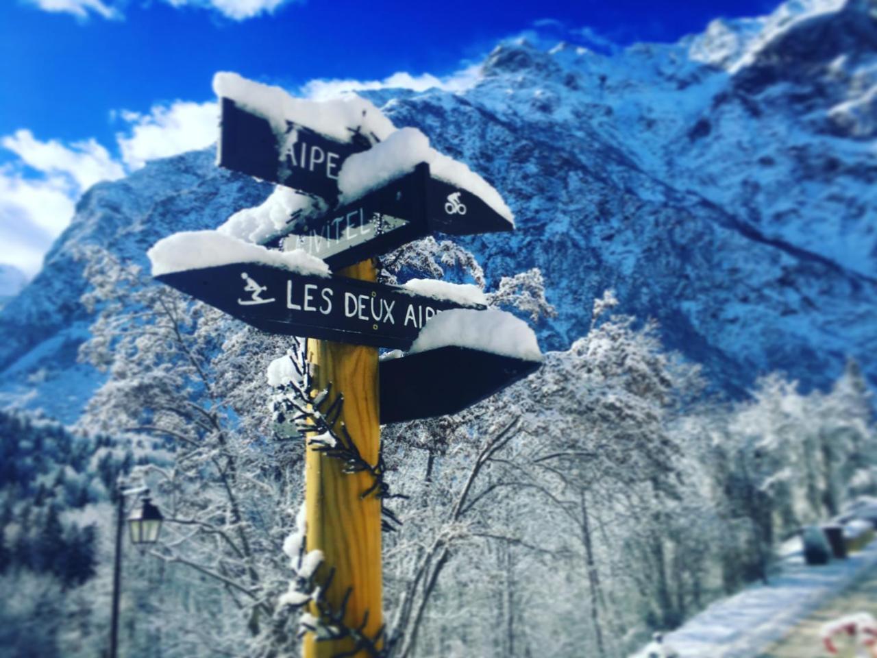 Hotel Au Bon Accueil Les Deux Alpes Eksteriør bilde