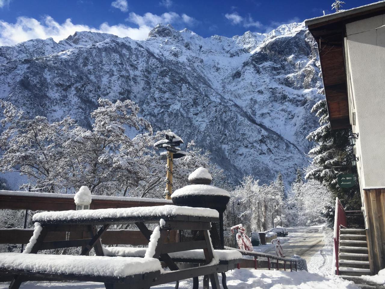 Hotel Au Bon Accueil Les Deux Alpes Eksteriør bilde